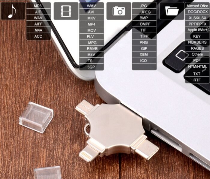 Metal Mobile Phone U Disk - Image 4