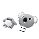 Cartoon Silicone USB Drive Anime Koala - Image 3