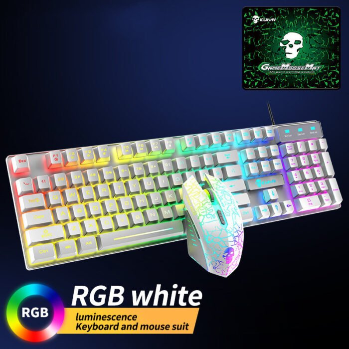 1645705712617.jpg Kuiying T6RGB Luminous Keyboard And Mouse Set - Image 6