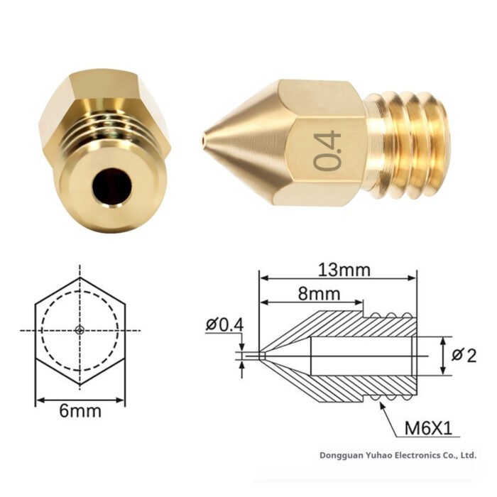 3D Printer Accessories Pointed Brass MK8 Nozzle Alloy Cleaning Pin MK8 Nozzle Kit - Image 10