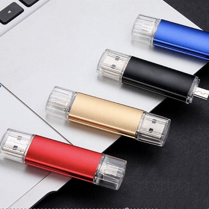 Portable Caike Aluminum Alloy USB 2.0 Drive - Image 1