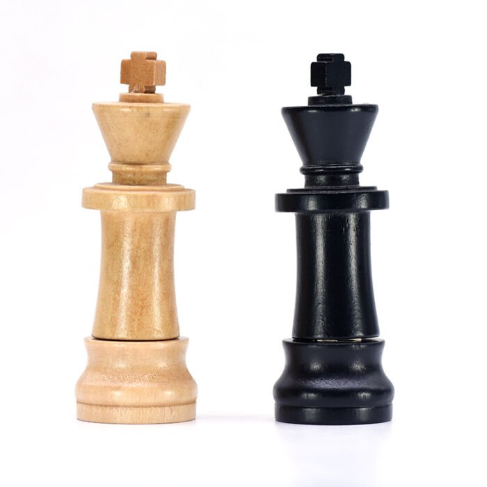 Wooden Chess Pen Drive King Usb  Drive Wood Memory Stic - Image 1